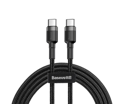 Kabel Baseus USB-C - USB-C PD 60W, QC 3.0 60W, 1m